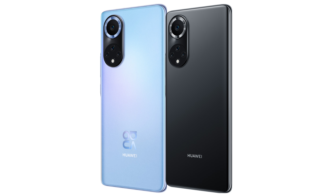 Huawei nova 9 in Starry Blue and Black