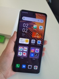 Un teléfono Infinix que aún no se ha anunciado, posiblemente un nuevo modelo de Note