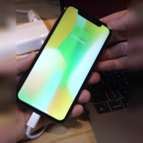 An iPhone X modified with a USB-C port by Ken Pillonel