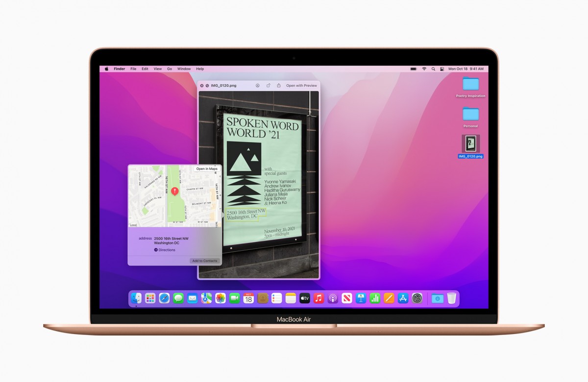 Apple lanza macOS Monterey para Apple Silicon y Mac basadas en Intel