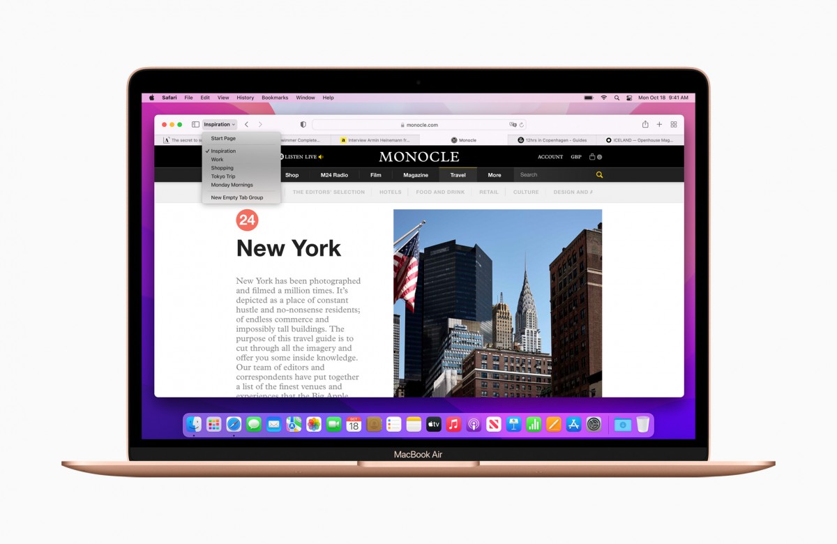 Apple vydává macOS Monterey pro Apple Silicon a Macy s procesorem Intel