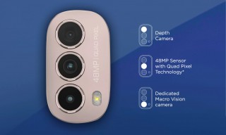 Motorola Moto E40 at a glance