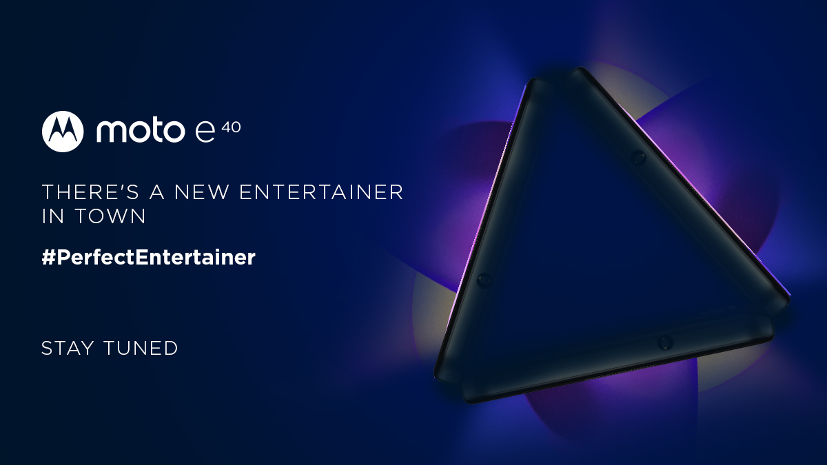 Motorola Moto E40 teased ahead of launch – Droid News