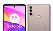 Motorola Moto E40 listed on retailer's website with specs, price, and images