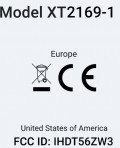 Documents FCC du Motorola Moto G71 5G