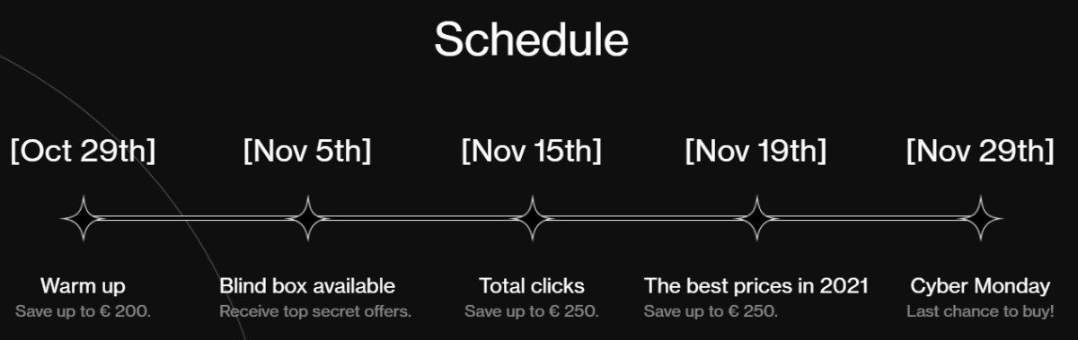 OnePlus commence un mois d'offres Black Friday, 8T est à 250 $/200 €, OnePlus 9 et 9 Pro également à prix réduit