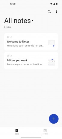 New Notes app