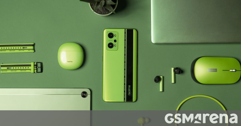 Realme buds 2 online green color