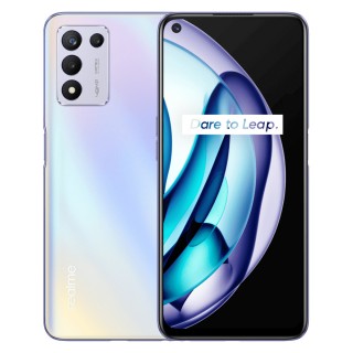 Realme Q3 en colores azul y nebulosa (imágenes: Realme)