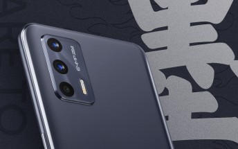 Realme GT Neo2T shown off in black color, will be powered by Dimensity 1200