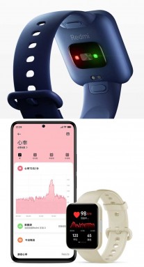 Redmi Watch 2: Heart rate and SpO2 monitoring