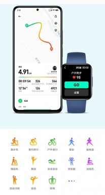 Redmi Watch 2: GPS tracking