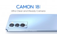 Tecno Camon 18 Premier brings 120Hz AMOLED display, gimbal camera and periscope