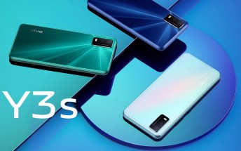 New vivo Y3s launched in India: a cheap Helio P35 phone with a large 5,000 mAh battery