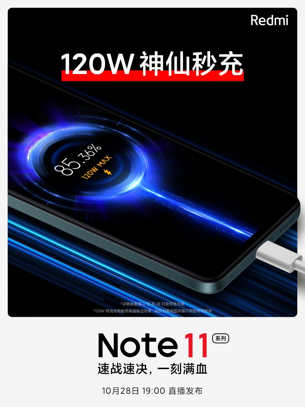 Xiaomi Redmi Note 11 series to bring 120W charging