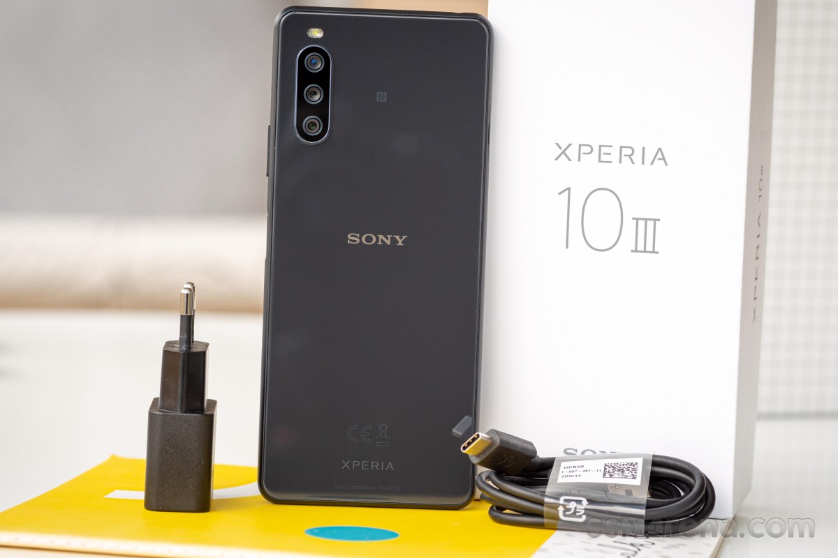 Sony Xperia 10 III is now sold without a charger in the box in some markets