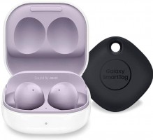 Samsung Galaxy Buds2 plus a SmartTag Bluetooth tracker - Amazon US Cyber Monday