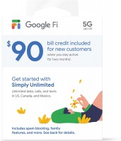 Google Fi Simply Unlimited SIM card kit - Amazon US Cyber Monday