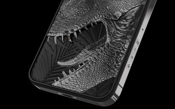 Caviar is now offering iPhone 13 Pro with a T-Rex tooth fragment on the back