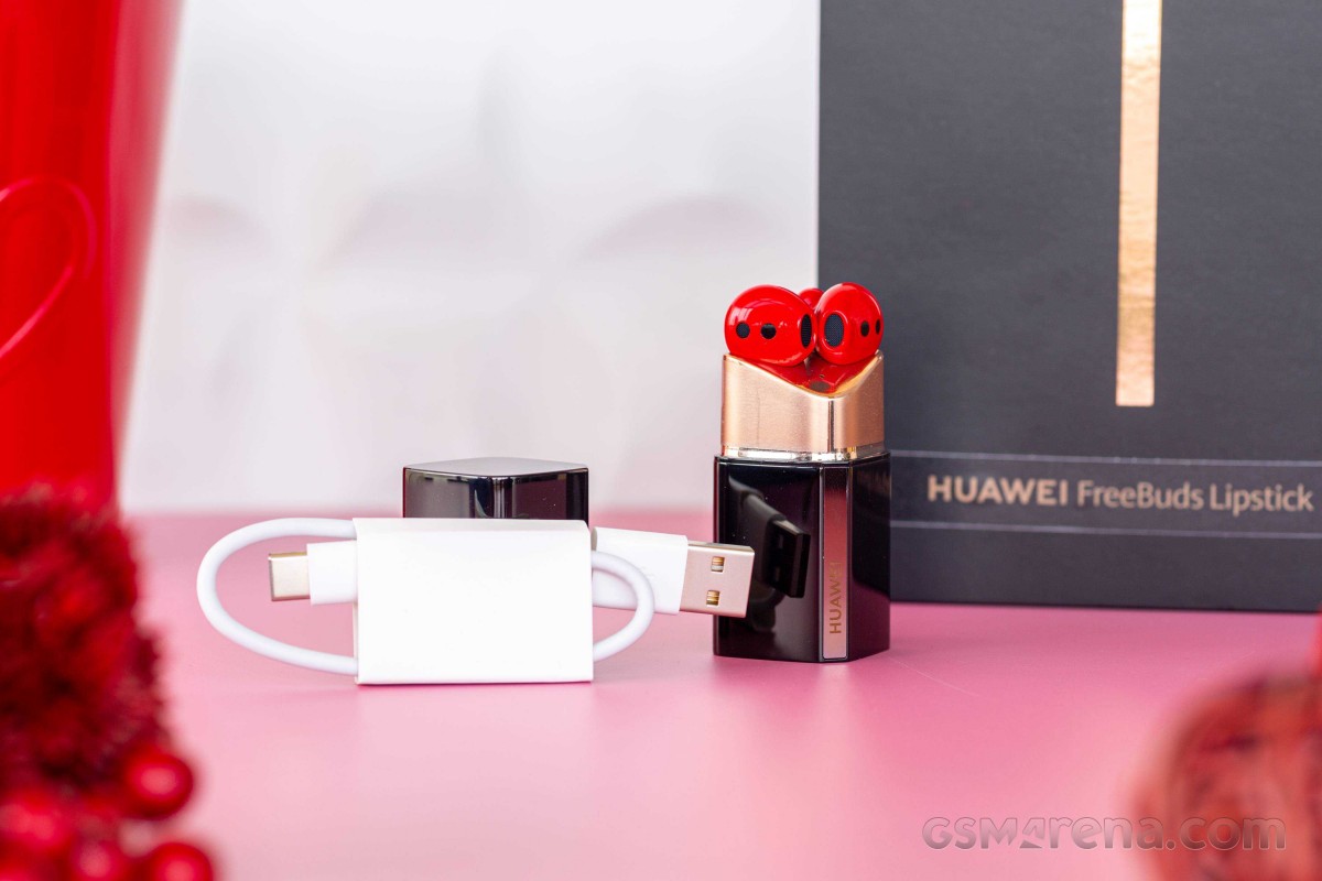 Huawei FreeBuds Lipstick RED Wireless Earphones Bluetooth IPX4 Waterproof