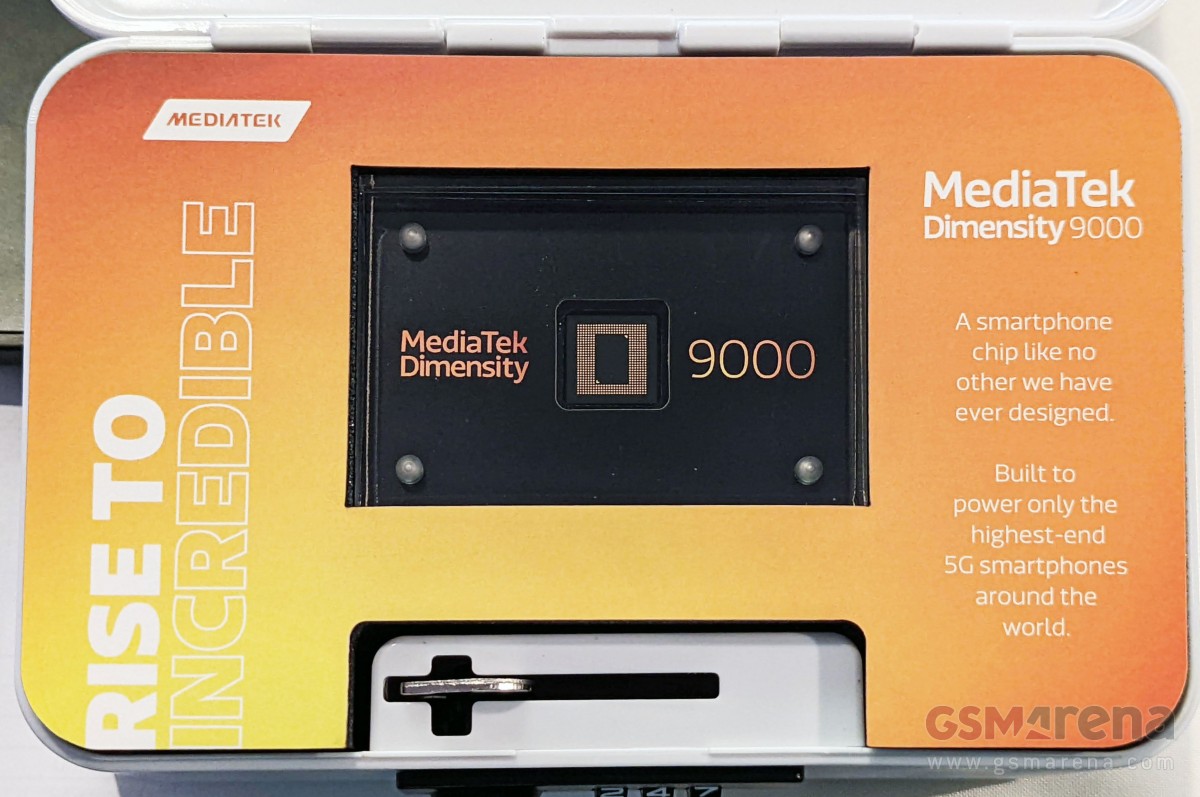 MediaTek annonce le chipset Dimensity 9000 5G sur un processus 4 nm
