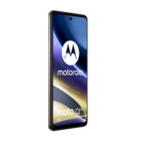 Moto G51 in Indigo Blue and Bright Silver