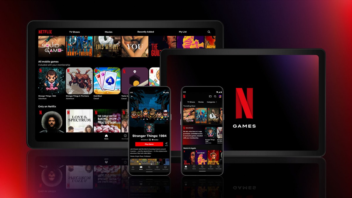 vier keer Volharding Oude tijden Netflix adds five mobile games to its Android app worldwide - GSMArena.com  news