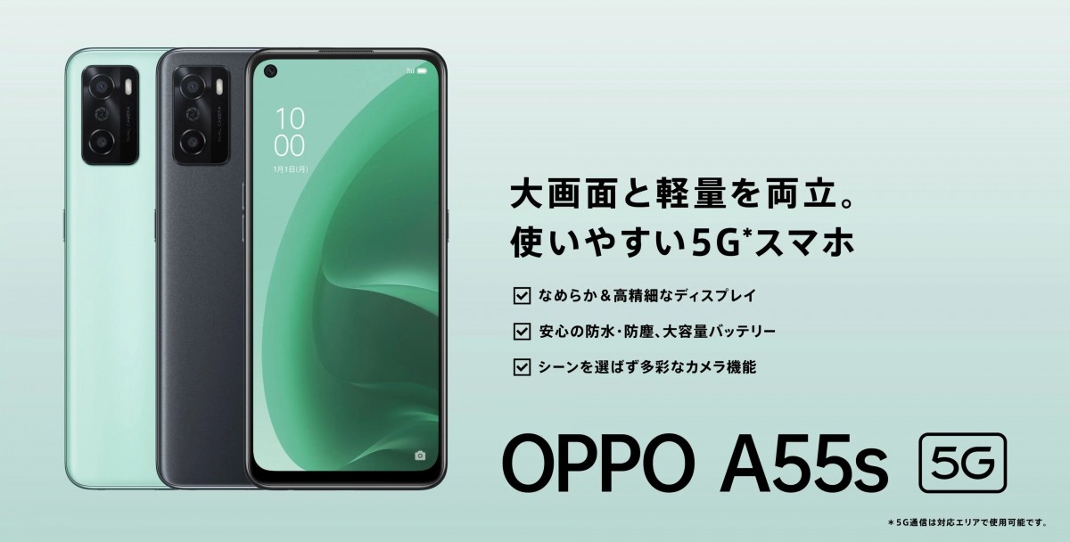 Oppo A55s 5G launched with Snapdragon 480 and 4,000 mAh