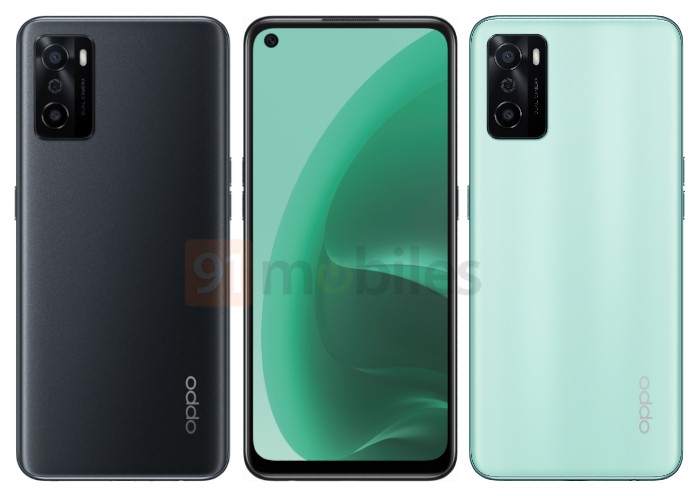 Oppo A55s image leaks, Geekbench shows a Snapdragon 480 chipset