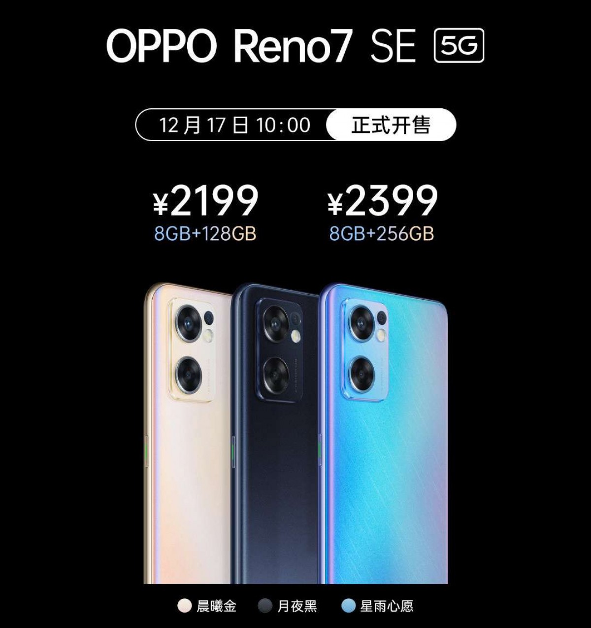 Ha llegado la serie Oppo Reno7: Reno7 5G, Reno7 Pro 5G y Reno7 SE 5G