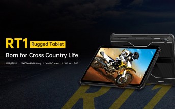 Oukitel RT1 rugged tablet brings IP68 and IP69K ratings and a 10,000 mAh battery 