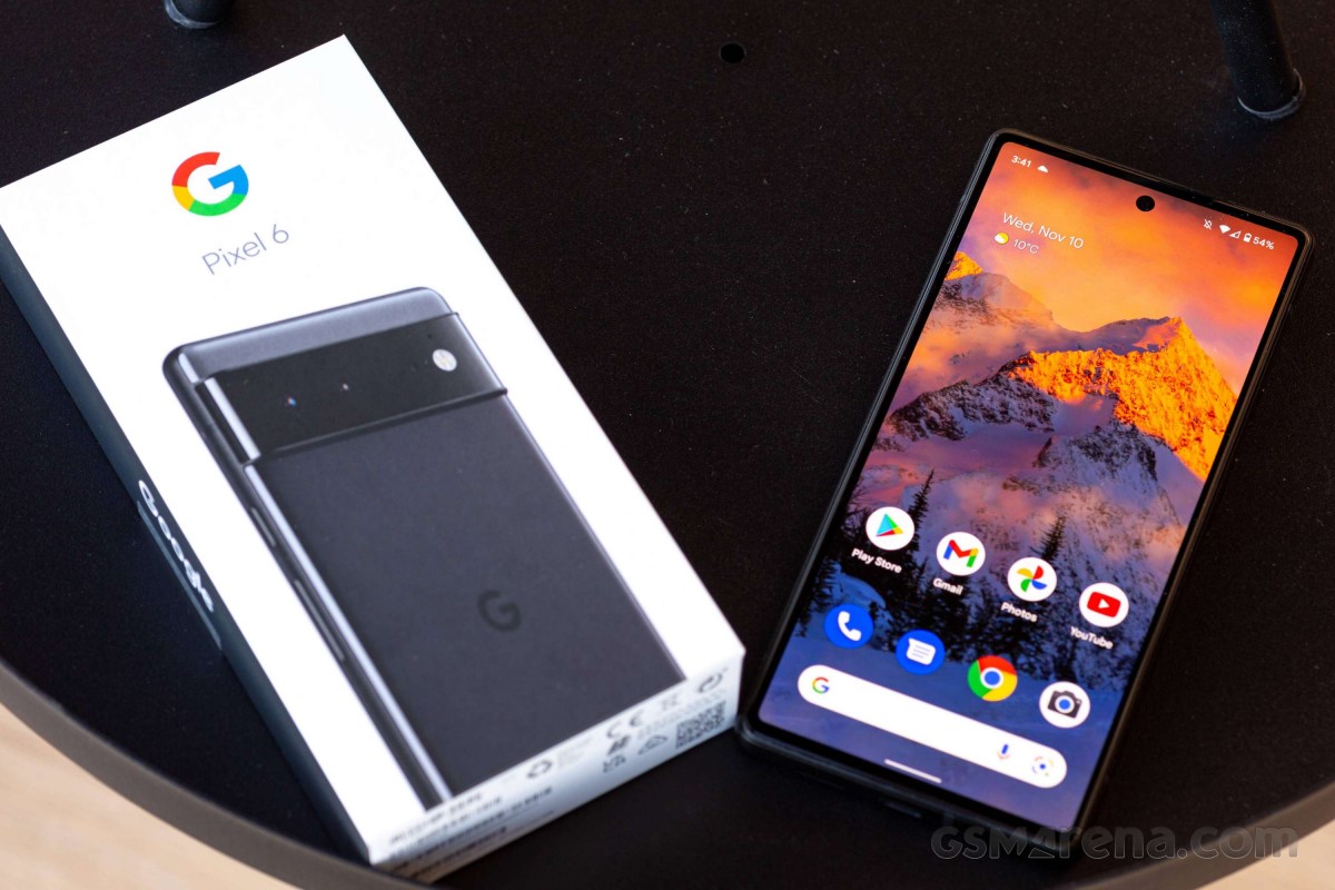 Google Pixel 6 in for review
