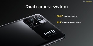 Poco M4 Pro 5G: cámara principal de 50 MP y ultra gran angular de 8 MP a 119º