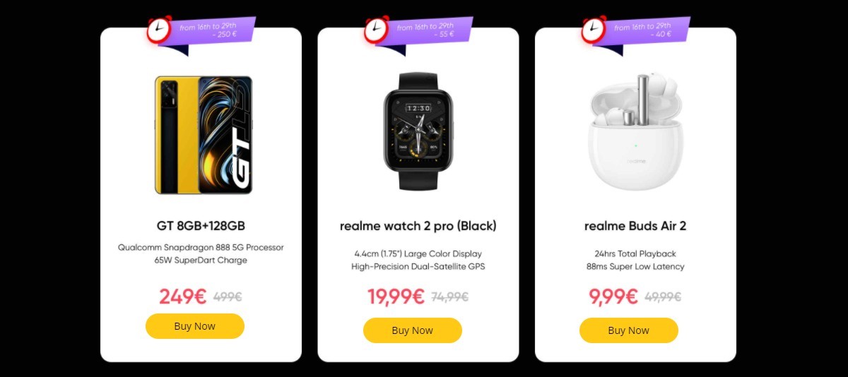 Realme Tab (Wi-Fi only) launches in Europe with a Black Friday price