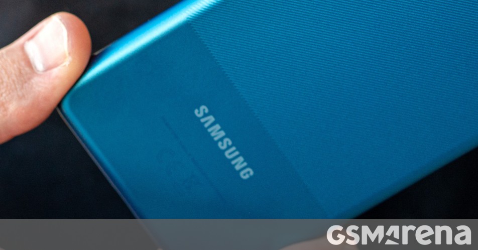 The 4G Samsung Galaxy A13's back panel leaks revealing some design features - GSMArena.com news - GSMArena.com