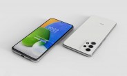 Samsung Galaxy A73 5G appears in concept renders as more specs surface
