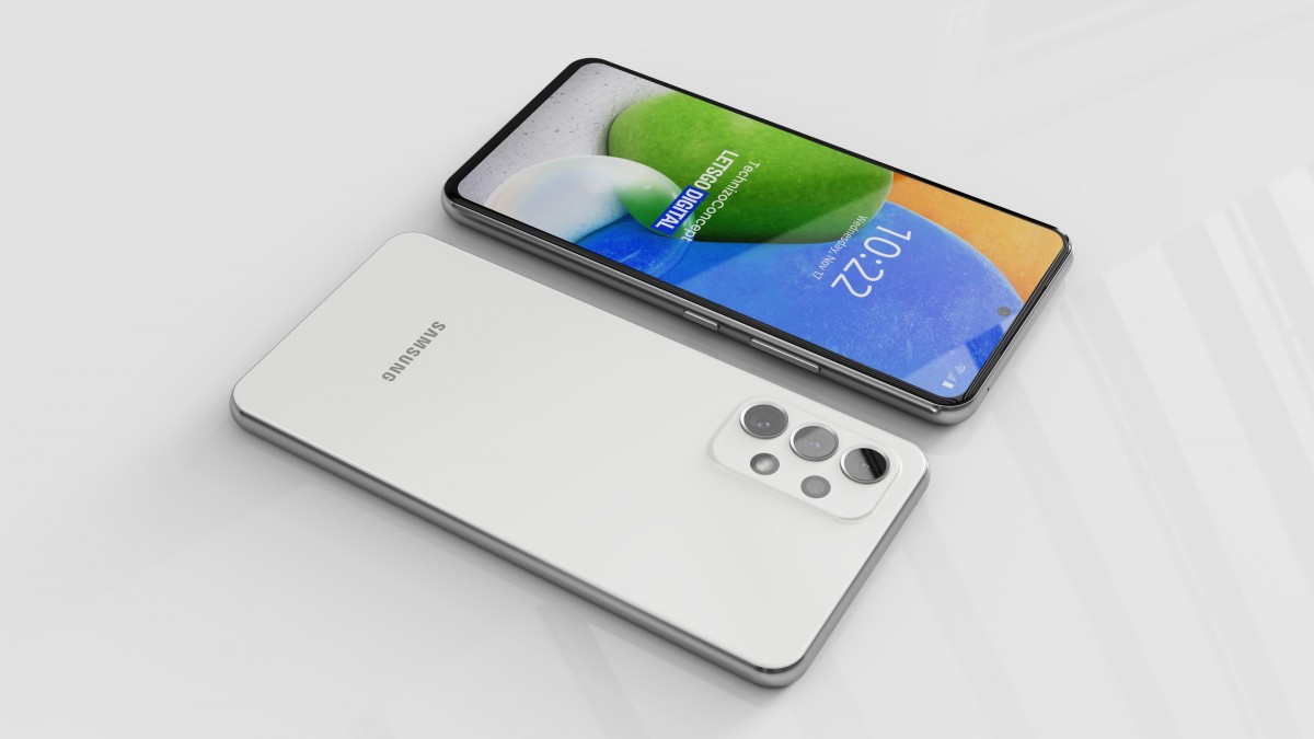 Samsung Galaxy A73 5G appears in concept renders
