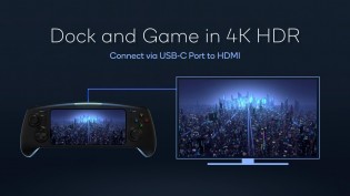 USB-C connectivity: 4K output to TV