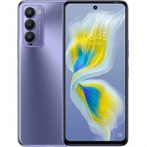 Tecno Camon 18T in Iris purple, Dusk Gray and Ceramic White