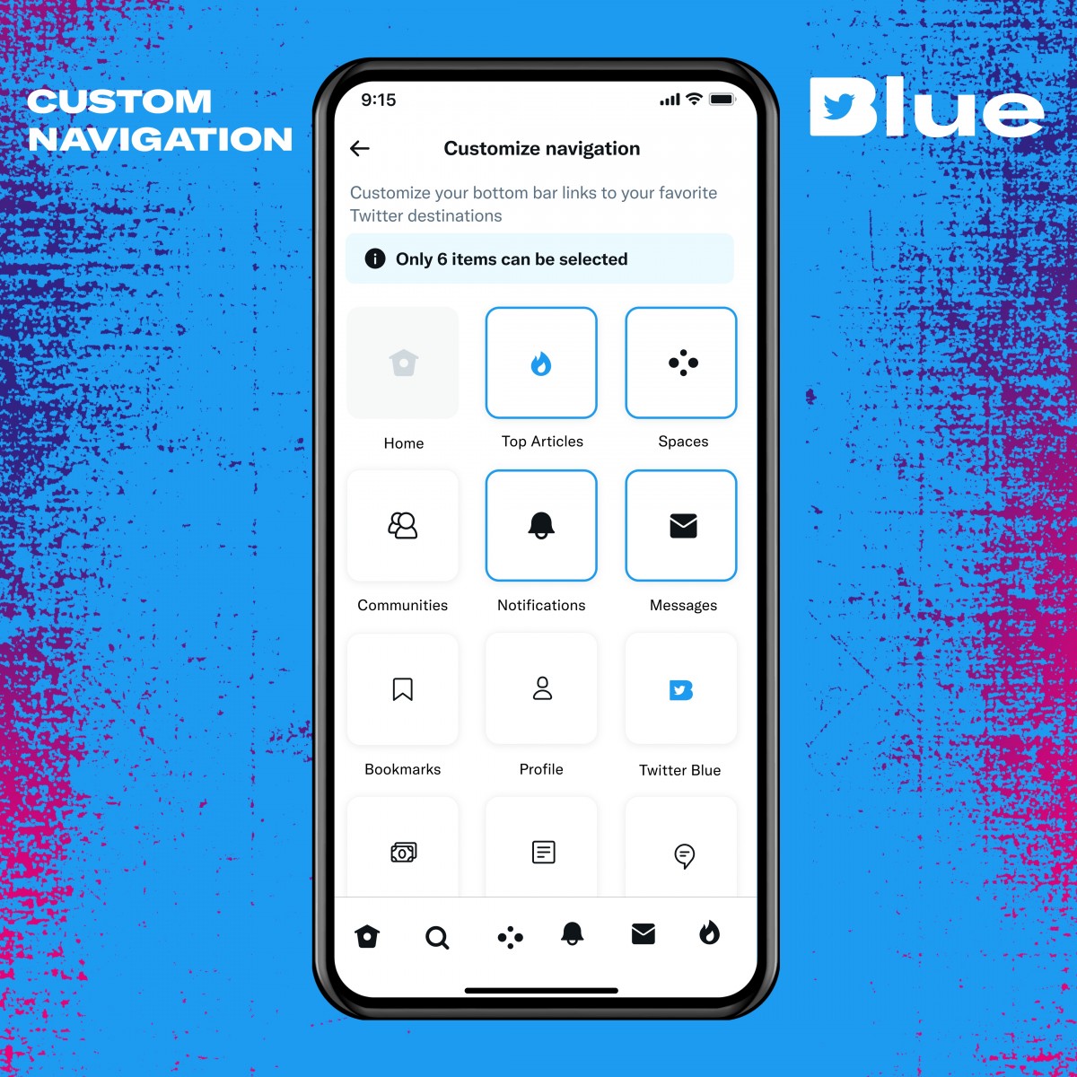 Twitter Blue brings undo tweet, custom navigation, bookmarks folders, and more for a monthly fee