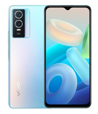 Opciones de color del vivo Y74s 5G: Galaxy Blue