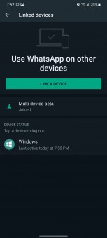 Enabling Multi-device beta feature