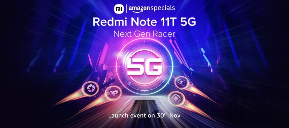 Xiaomi apportera le Redmi Note 11T 5G en Inde le 30 novembre