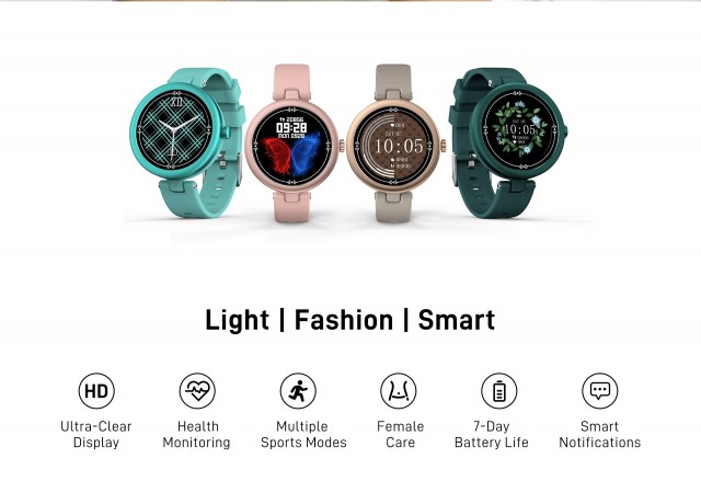 DOOGEE Smart Watch for Men Women, Unique Round Dial Algeria | Ubuy