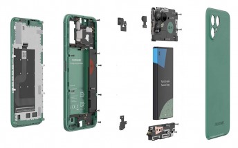 The modular Fairphone 4 gets scratched, burned, and bent for durability