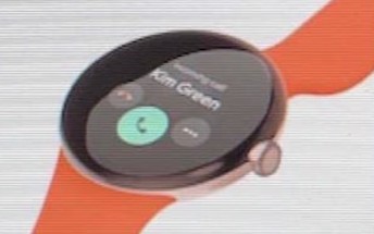 Marketing images of the Google Pixel Watch leak