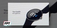 Leaked marketing images of the Google Pixel Watch