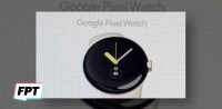 Leaked marketing images of the Google Pixel Watch