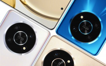 Honor X30 appears in official images, live photos