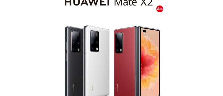 huawei mate x2 pro red